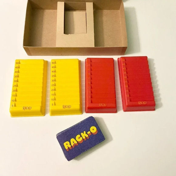 Vintage Racko Card Game Milton Bradley Missing Instructions - Picture 8 of 14